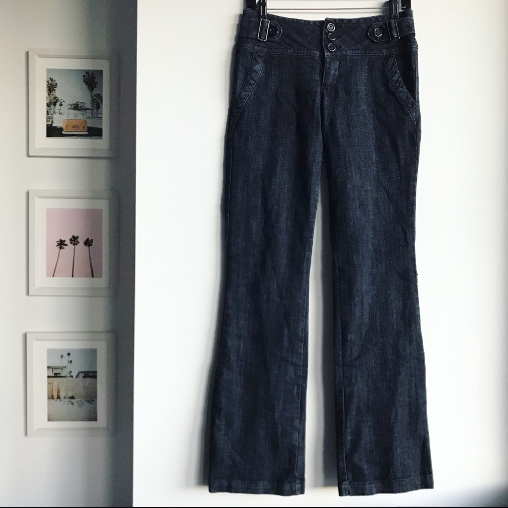 Boom Boom Low-Rise Flair Jeans